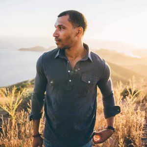 COPY - LONG SLEEVE PLAYERS SHIRT| Color: Blue Steel | Size: M